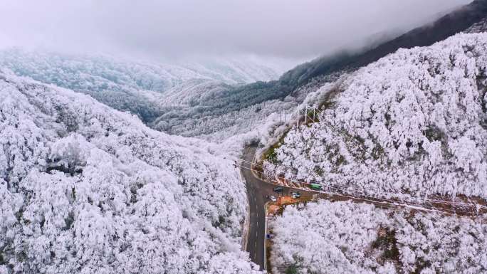 雷公山雾凇