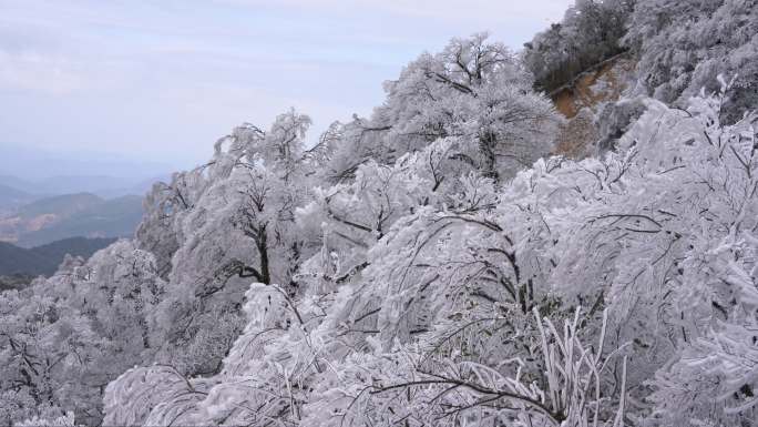 雷公山雾凇