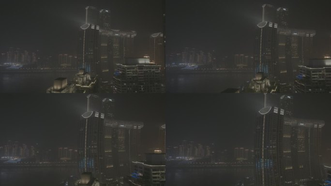 重庆城市夜景航拍JI_0158