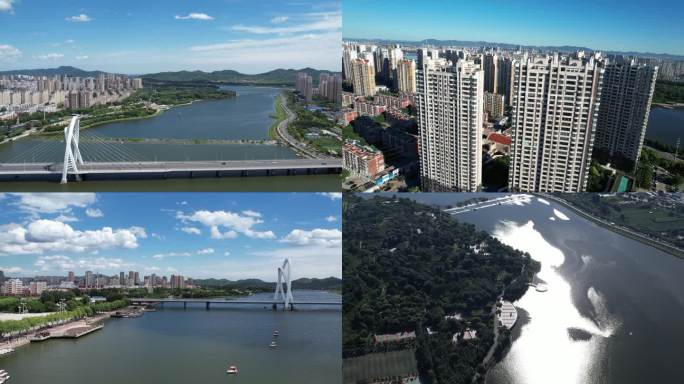 4K锦州云飞桥、东湖、两河