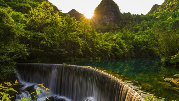 贵州荔波大七孔景区