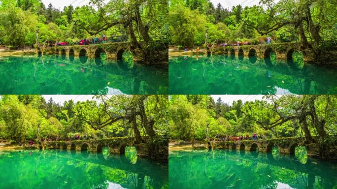 贵州荔波大七孔景区