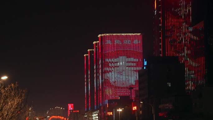 城市春节新年祝福