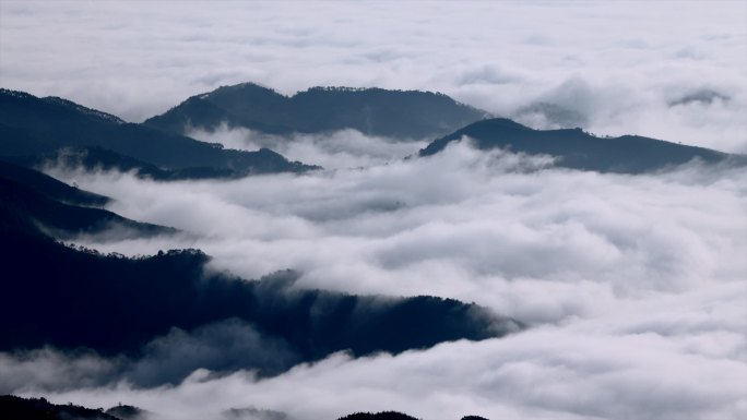中国云海 云瀑延时摄影