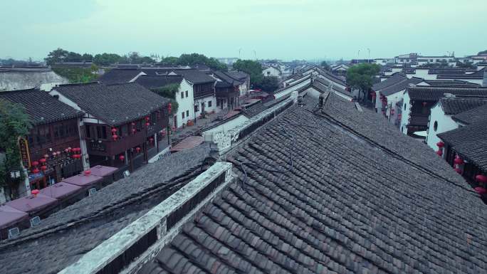 七里山塘 苏州山塘街 江南水乡