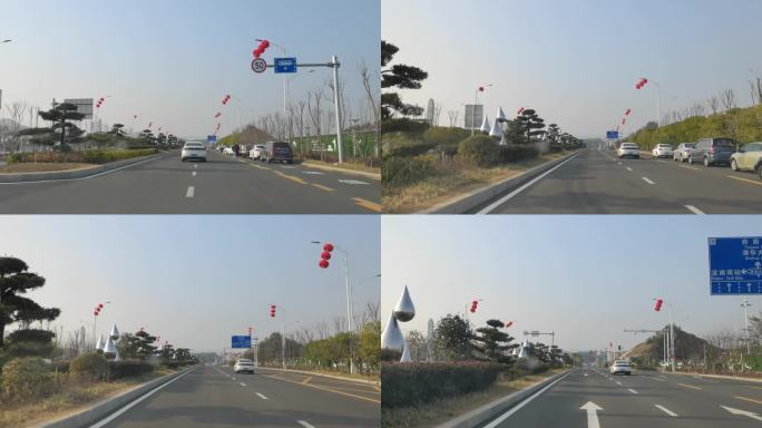 春节回家道路 春节氛围