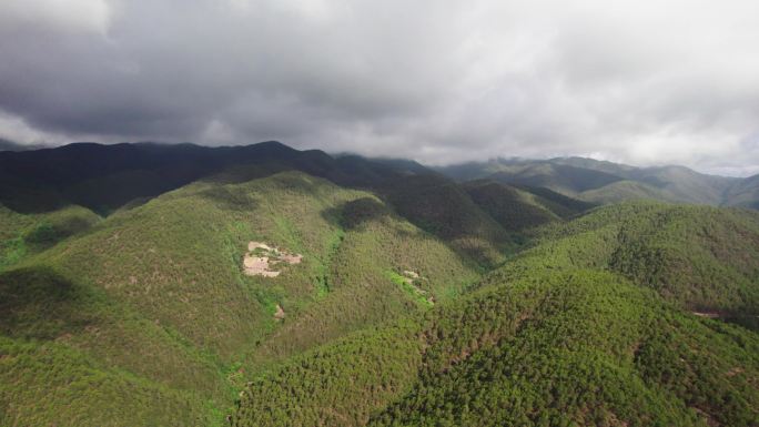 沙溪后山山顶航拍