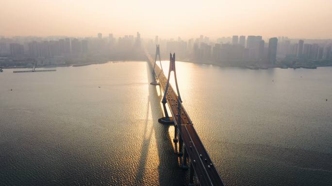 【4K可商用】湛江市海湾大桥航拍11
