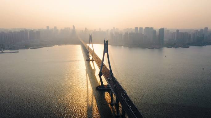 【4K可商用】湛江市海湾大桥航拍10