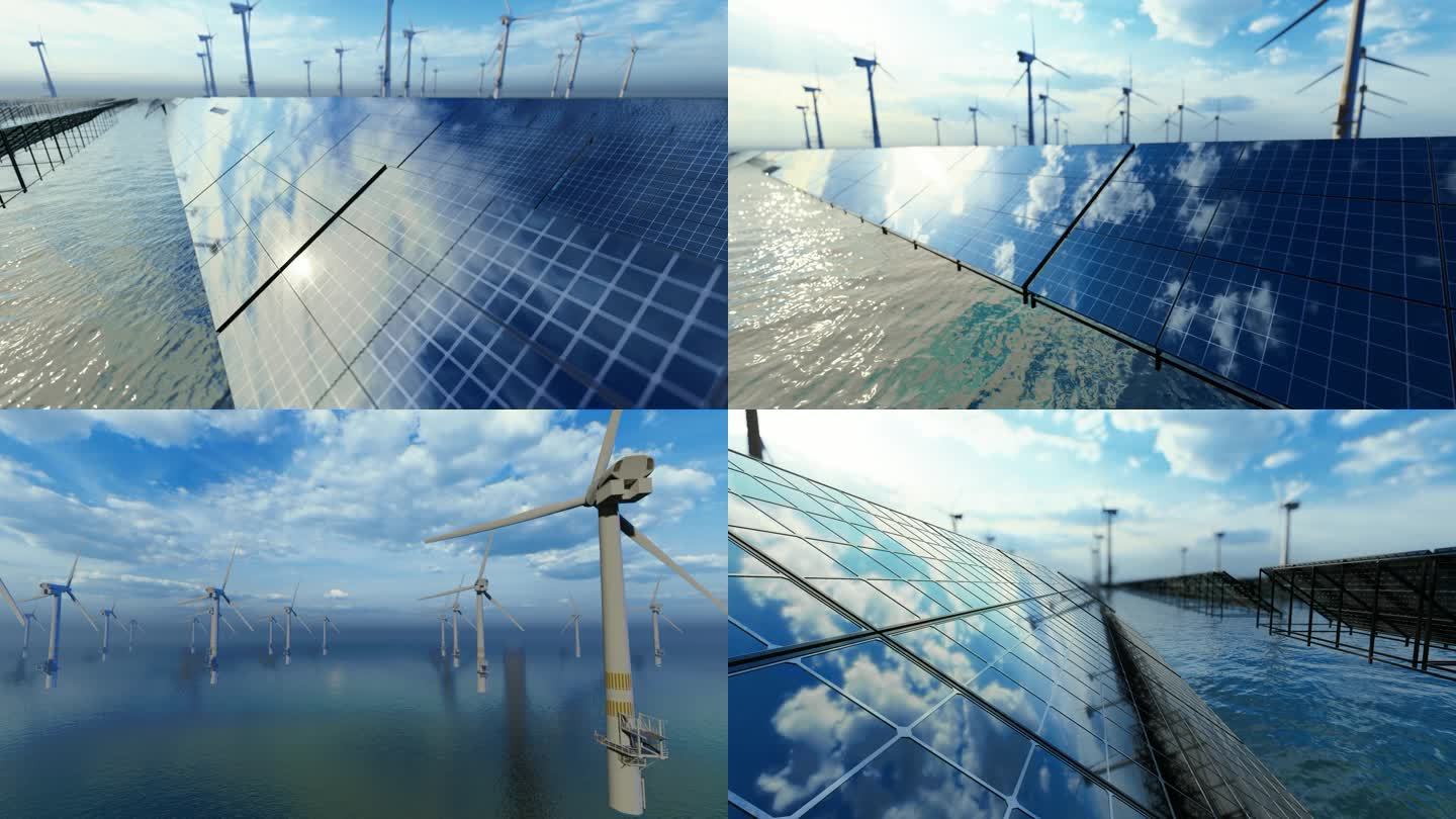 海上风能太阳能发电