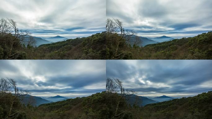 雷公山一角（半山腰）延时摄影4K