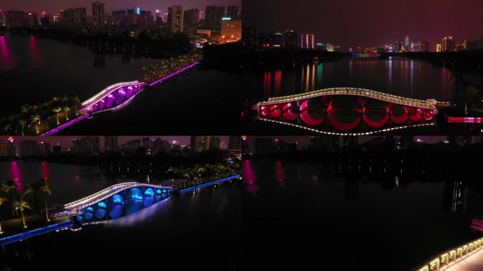 风雨桥夜景