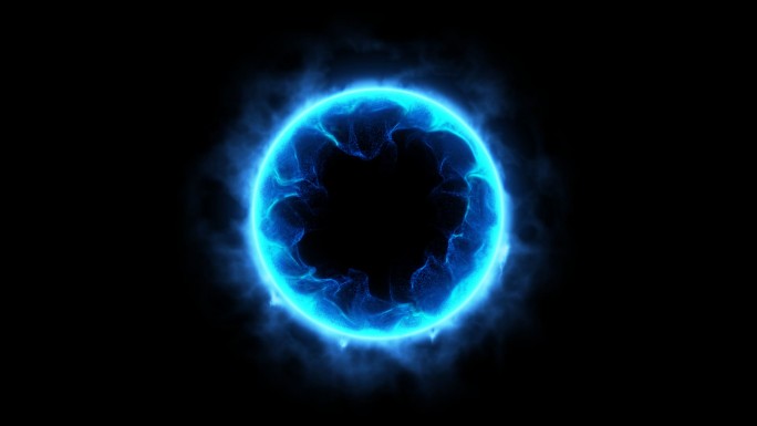 宇宙黑洞能量光圈
