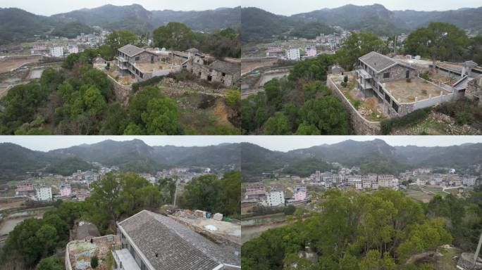 台州玉环沙门水桶岙民宿航拍DJI0622