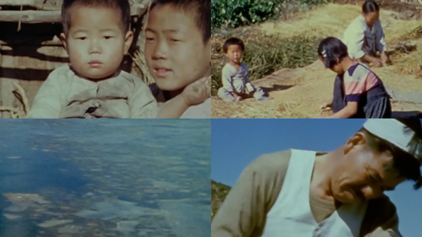 上世纪韩国 朝鲜 乡村劳动 生活