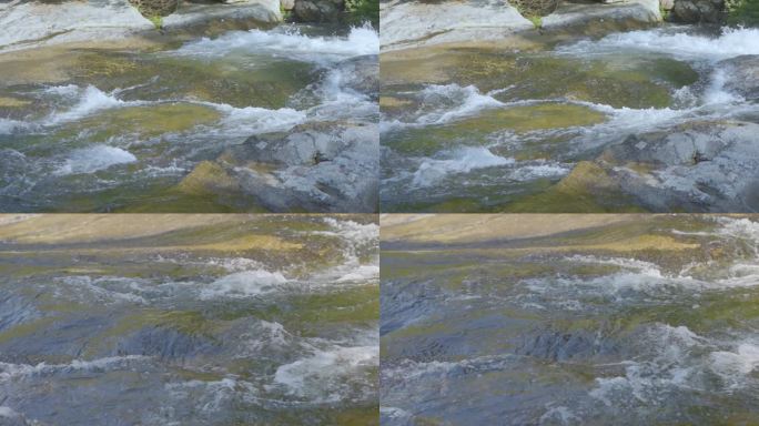 升格金光湖水溪水涟漪水资源绿色生命河流