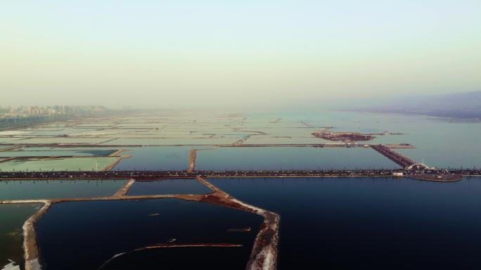 5K-山西运城盐湖，中国死海航拍