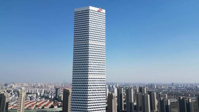 4k原素材-上海sk大厦
