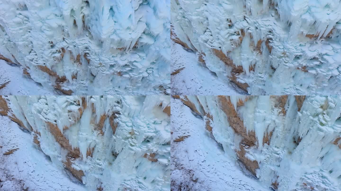 冬天的冰瀑