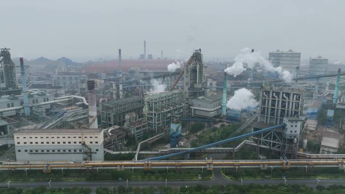 宝钢集团炼钢厂重污染企业空气污染