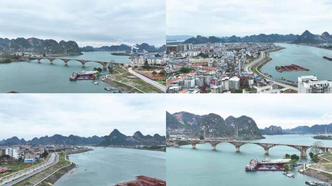 航拍武宣县 武宣