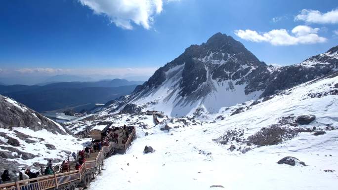 【4K】丽江玉龙雪山延时合集