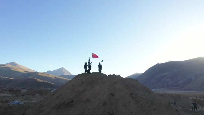 黄土高原 干旱缺水 救济粮 山区打水