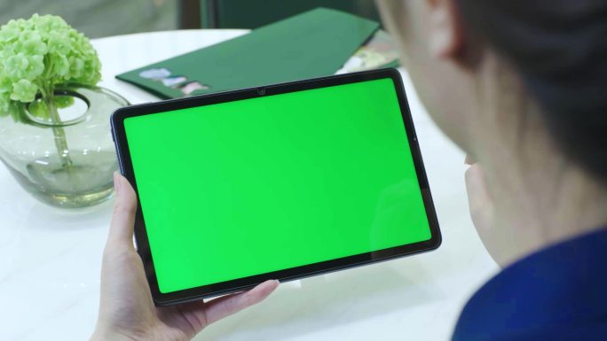 绿幕合成平板手机ipad