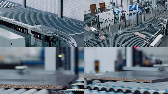 地板板材木板工厂制造生产车间建材智慧工厂