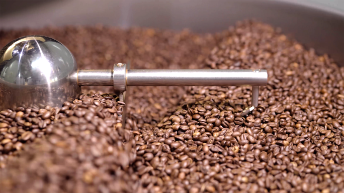 【4K素材】咖啡豆加工生产工厂工艺流程