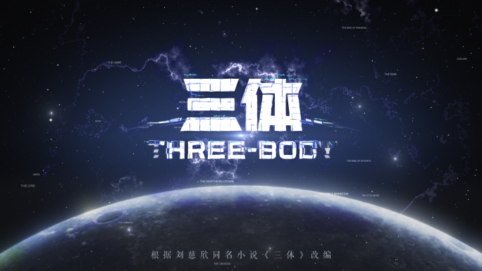 星球科幻宇宙片头ae模板片尾落版logo