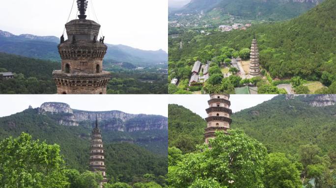 济南灵岩寺 辟支塔