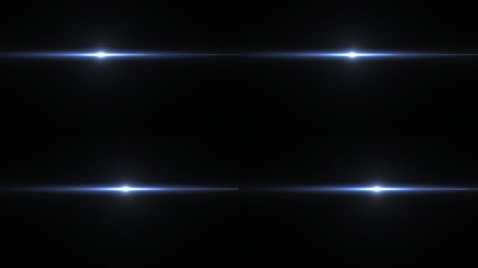 蓝色光效光线出字LOGO光效带通道