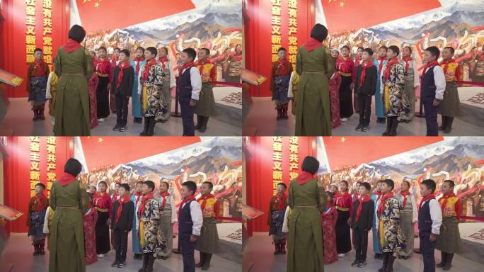 学生合唱 学生快闪 大合唱 西藏纪念馆
