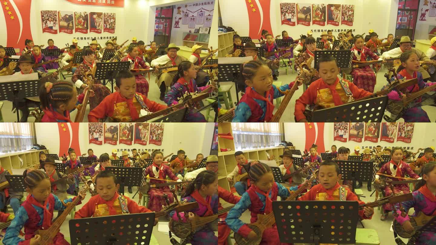 学生 学民乐 民乐特色 民族乐器 音乐课