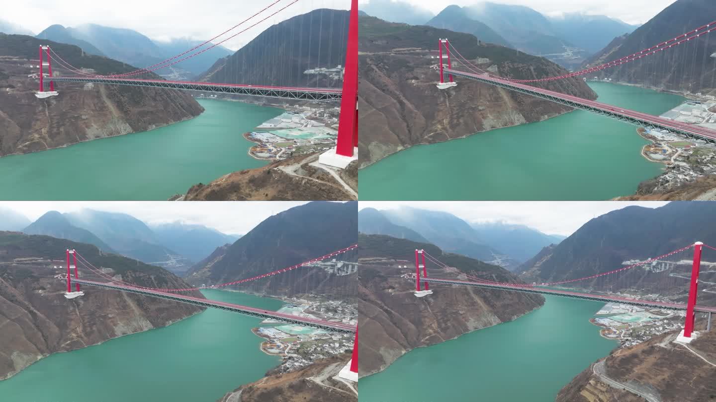 川藏高速雅康高速泸定大渡河大桥
