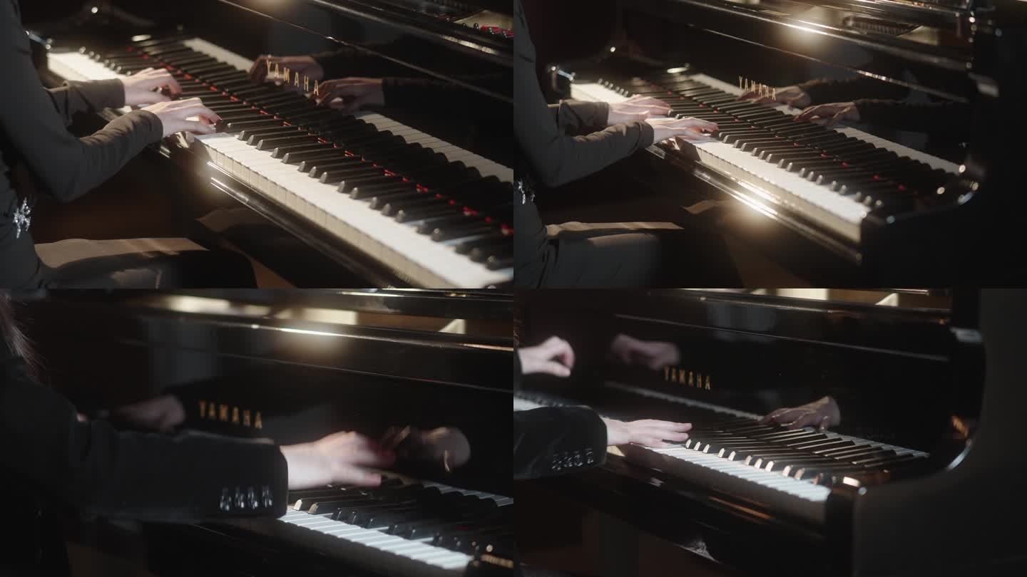 【4k】雅马哈钢琴弹奏