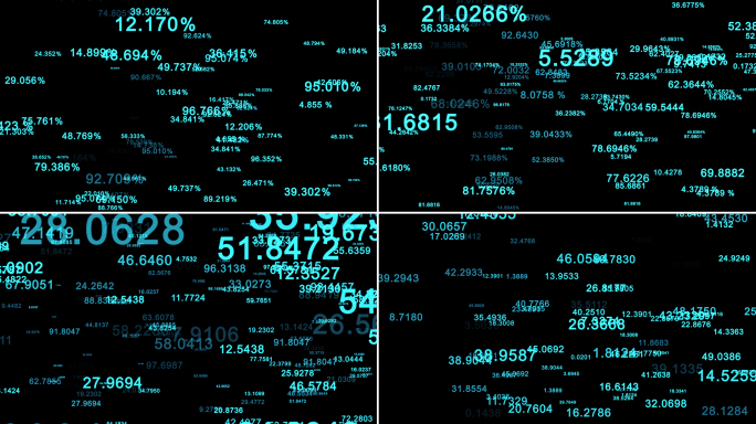 【带通道】四款4K科技数字流