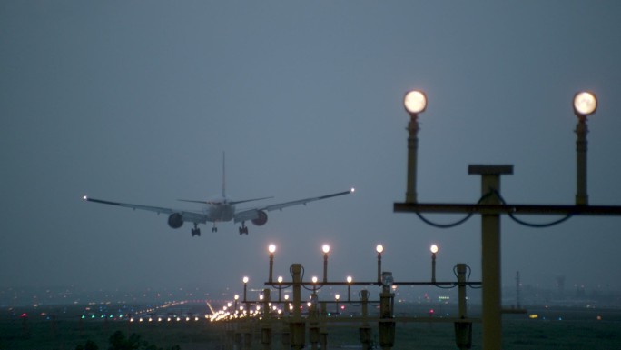 客机起飞 机场降落 航空公司素材