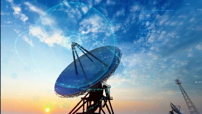5G基站和卫星雷达网络通信