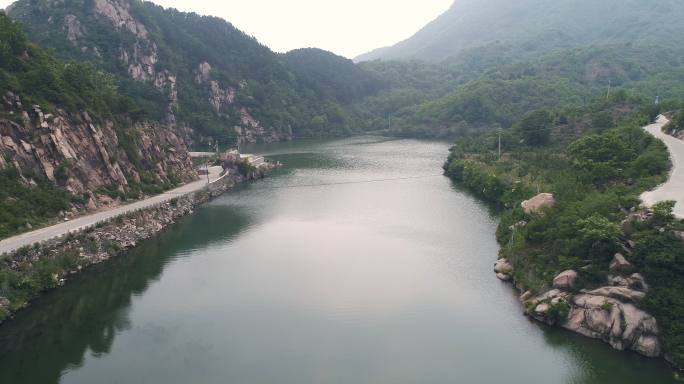 北京门头沟水库素材