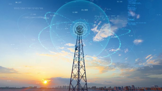 5G基站和卫星雷达网络通信