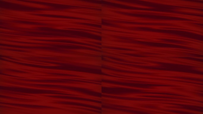 红绸绸缎飞舞飘动视频素材无缝循环