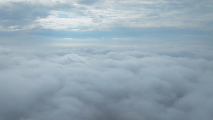 【4K】云层之上航拍/穿云拍摄