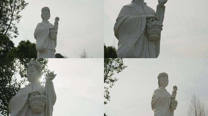 杨梅仙子雕像