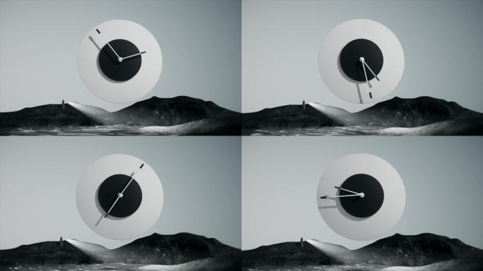 4K原创抽象钟表时间变化-22