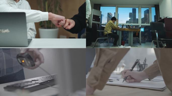 举手失误庆祝干杯争吵讨论失落创业握手