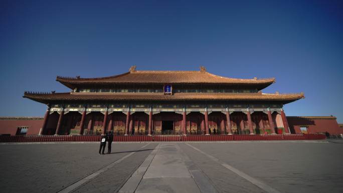 北京故宫古建筑三大殿