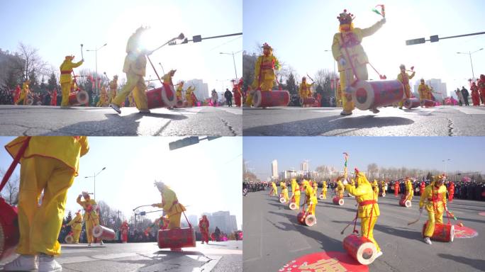 永登社火太平鼓