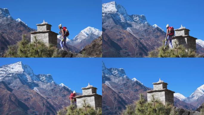 尼泊尔雪山徒步